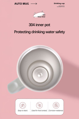 Light Pink Colorblock Handle Lid Stainless Steel Insulation Tumbler with Straw