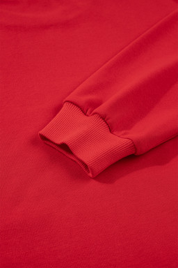 Red Plaid MAMA Graphic Christmas Holiday Crewneck Pullover and Pants Lounge Set