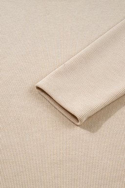 Jet Stream Drawstring Pullover Hoodie and High Waist Pants Corduroy Suit