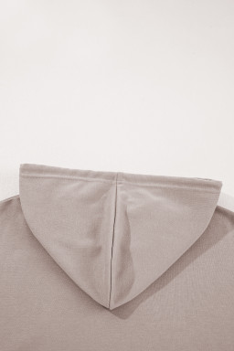 Dune Colorblock Patchwork Baggy Hoodie