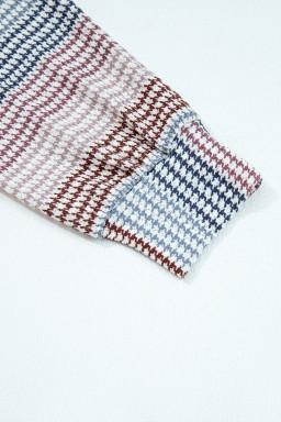 Dune Colorblock Patchwork Baggy Hoodie