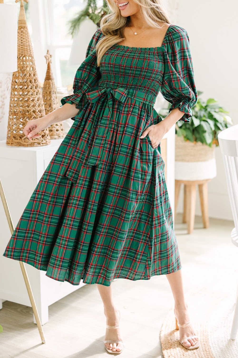 Green Midi Dresses