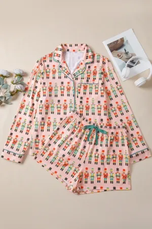 Nutcracker Graphic Pajama Set