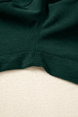 Evergreen Corduroy V Neck Patched Pocket Sleeveless Jumpsuit