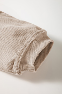 Smoke Gray Turkey Patch Application Graphic Corded Baggy Sweatshirt