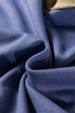 Wild Wind Colorblock Waffle Patchwork Oversize Sweatshirt