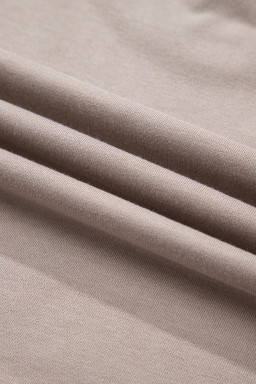 Gray Morn Varsity Striped Detail Cropped Pullover Wide Leg Pants 2pcs Outfit