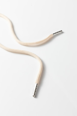 Coffee Waffle Contrast Half Buttoned Hooded Pullover Top