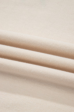 Red Stripe Sleeve Patchwork Casual Knit Top