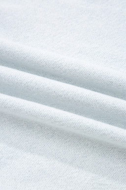 Gray Solid Color Oversized Mock Neck Sweatshirt