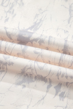 Khaki Camo Print Jogger Pants Set