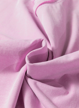 Lavendula Mineral Wash Drop Shoulder Raw Edge Loose Tee