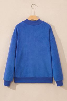 Dark Blue Sweatshirts & Hoodies
