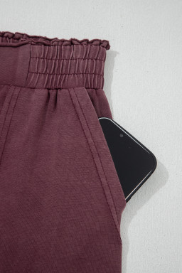 Mineral Red Mineral Wash Cargo Patched Pocket Utility Sweatpants