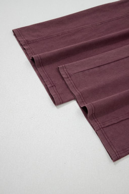 Mineral Red Mineral Wash Cargo Patched Pocket Utility Sweatpants