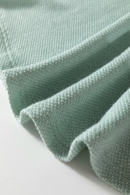 Moonlight Jade Textured Raglan Sleeve Knit Loose Top