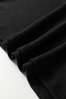 Apricot Flower Puff Sleeve Patchwork Top