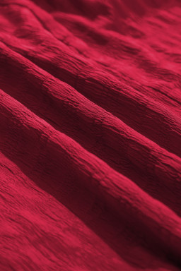 Red Plus Size Short Sleeve Lace-up High Waist Midi Dress