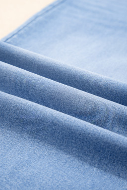 Iceland Blue Acid Wash Contrast Lace-up Plus Size Jeans