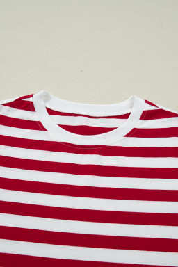 Red Stripe Tops & Tees