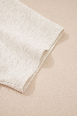 Light Grey Polo Tee Casual Pant Set