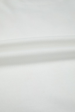 White Bow Sequin XOXO Letter Graphic Exposed Seam Baggy Sweatshirt