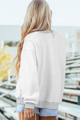 Light Grey SOUTHCAROLINA/ SC Double Side Printed Mock Neck Sweatshirt