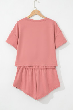 Blossom SOCCER Moms Club Cropped Tee Ruffled Skort 2pcs Outfit