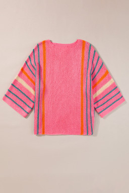 Rose-2 Short Sleeve Sweaters