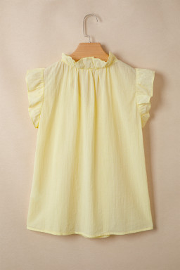 Yellow Cream Tank Tops