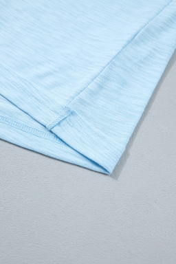 Mist Blue Western Mallard Oversized Tee