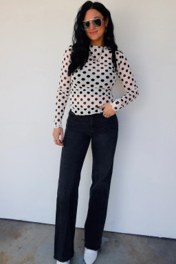 White Long Sleeve Tops