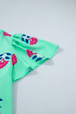 Green Blouses & Shirts