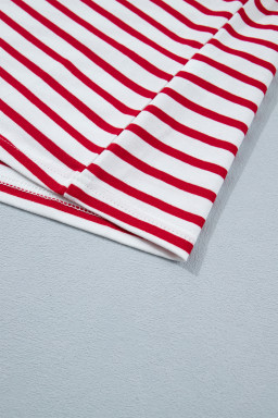 Red Stripe Short Sets