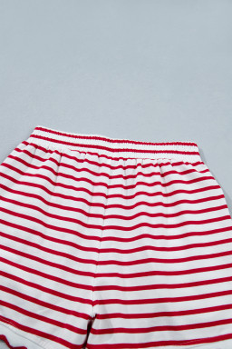 Red Stripe Short Sets