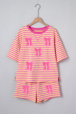 Rose Stripe Graphic Sets