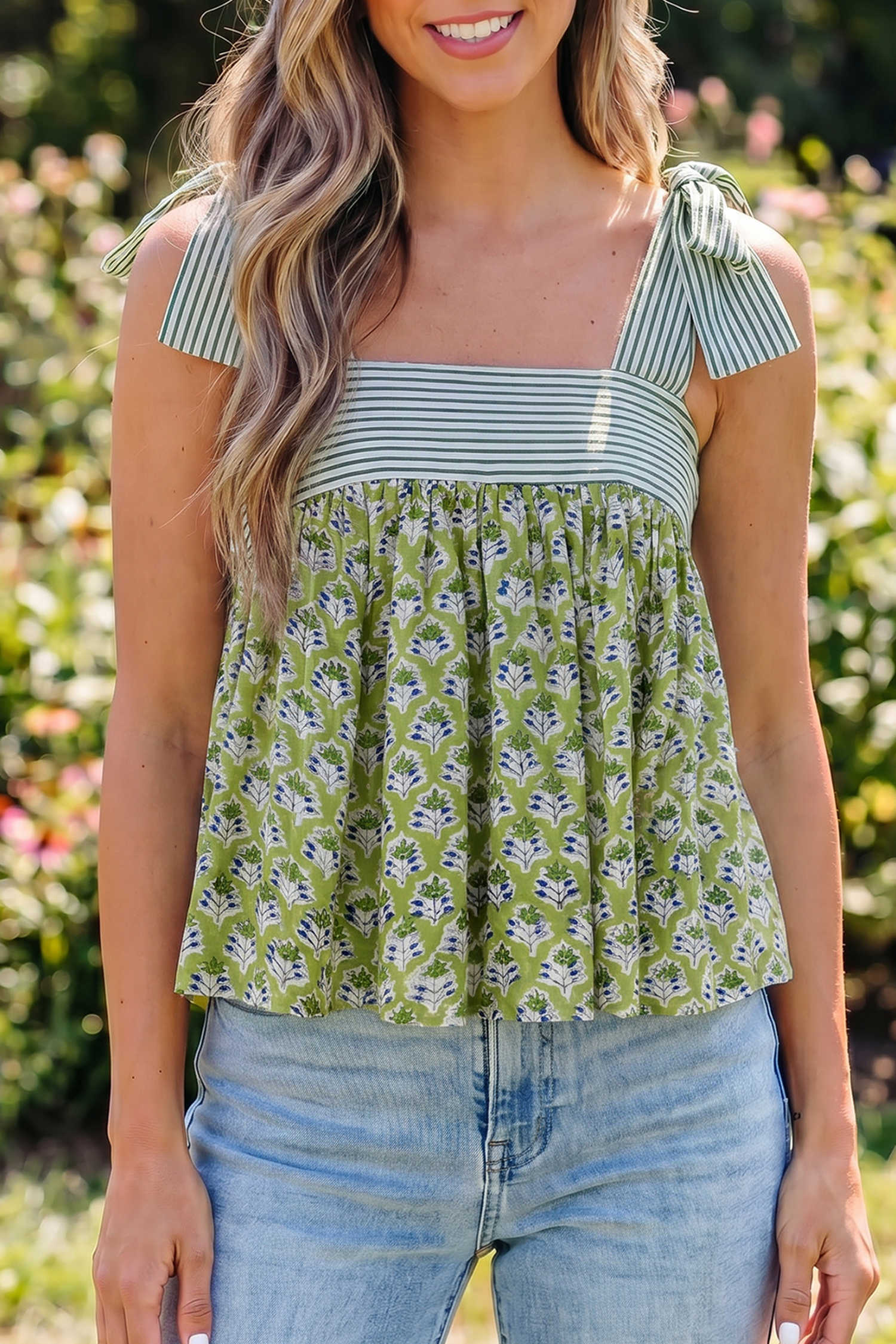Green Tank Tops