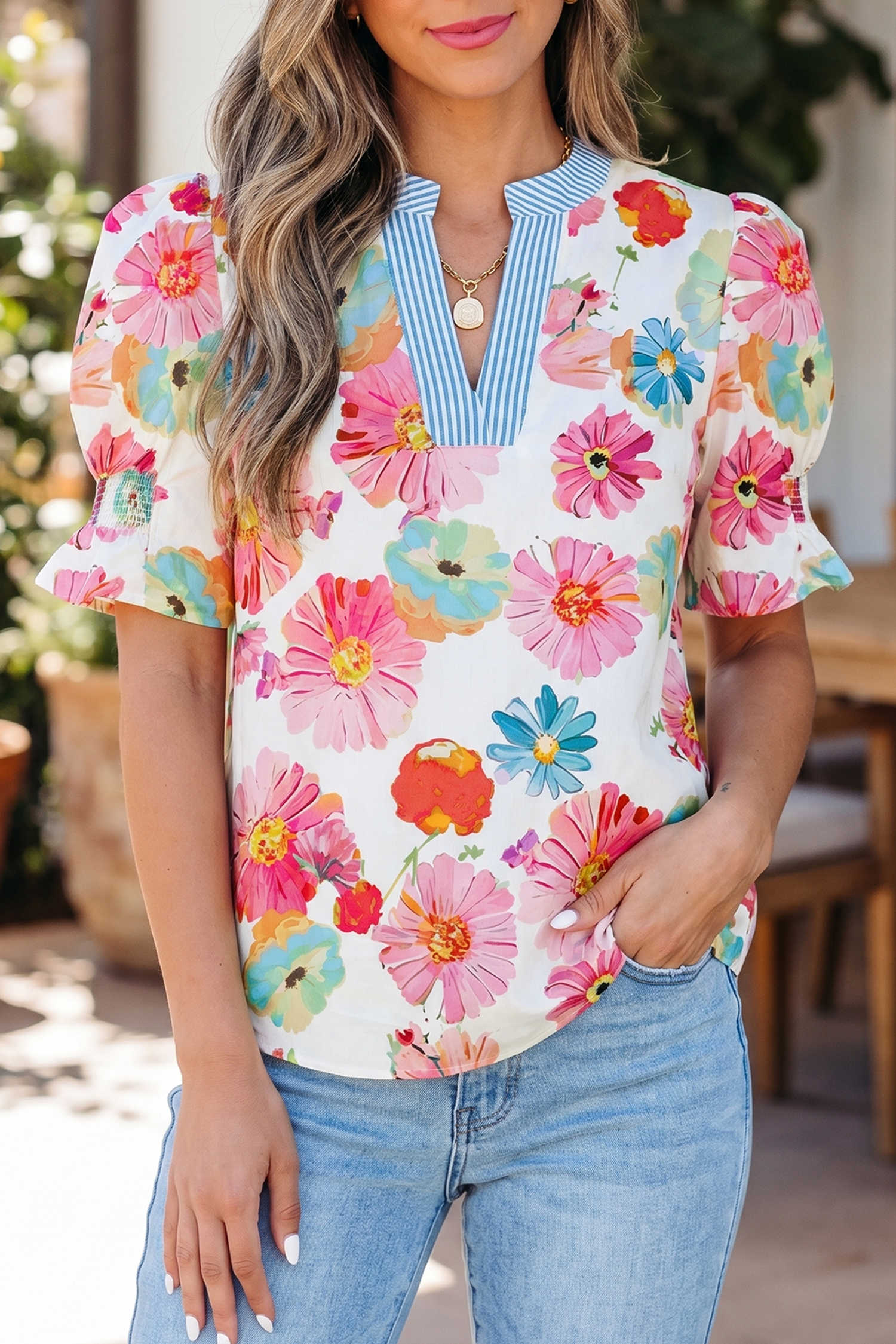 Beige Blouses & Shirts