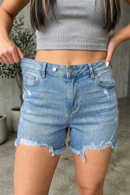 Beau Blue Denim Shorts