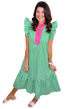 Bright Green Midi Dresses