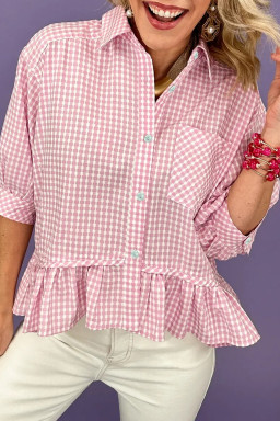 Pink Blouses & Shirts