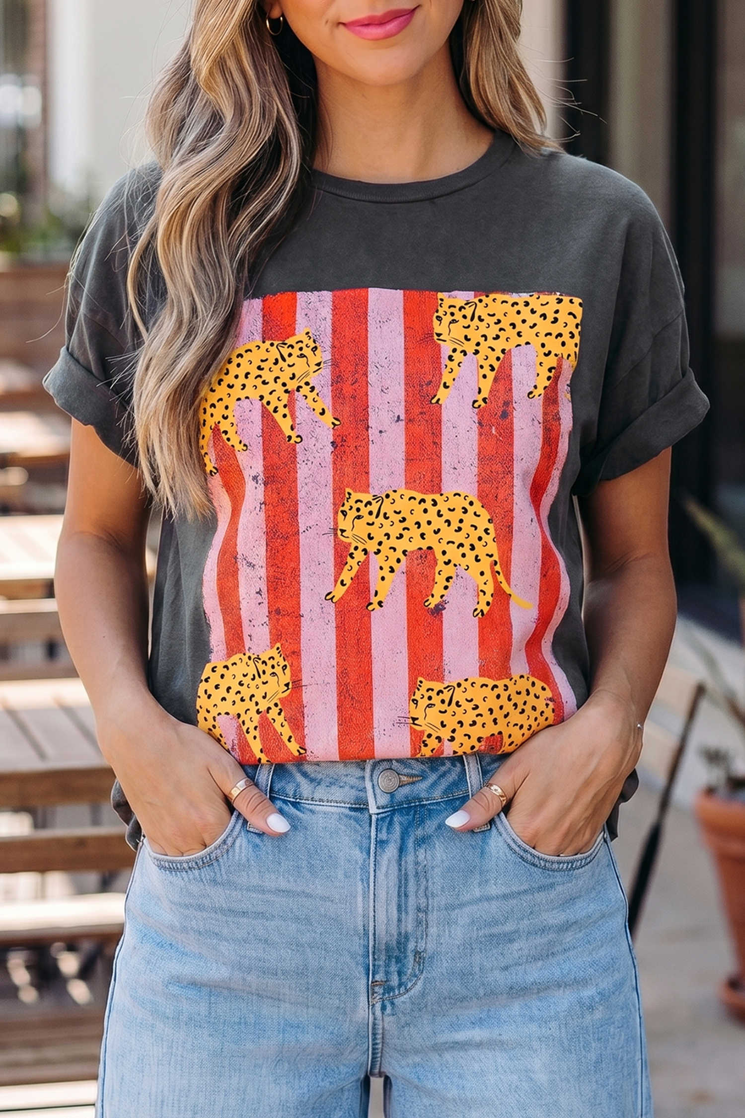 Dark Grey Tops & Tees