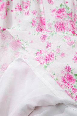 Pink Floral Dresses