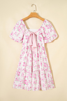 Pink Floral Dresses