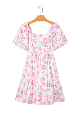 Pink Floral Dresses