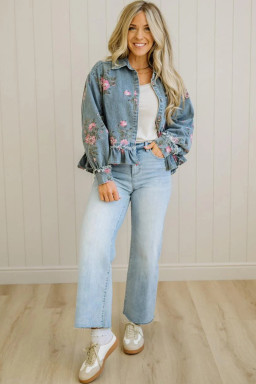 Sky Blue Denim Jackets