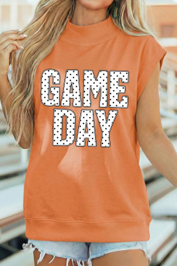 Orange Graphic Tees