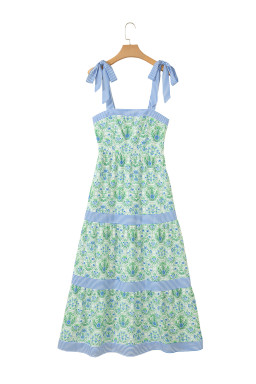 Green Floral Dresses