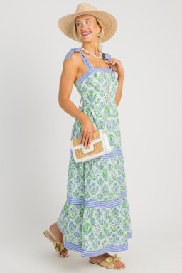 Green Floral Dresses