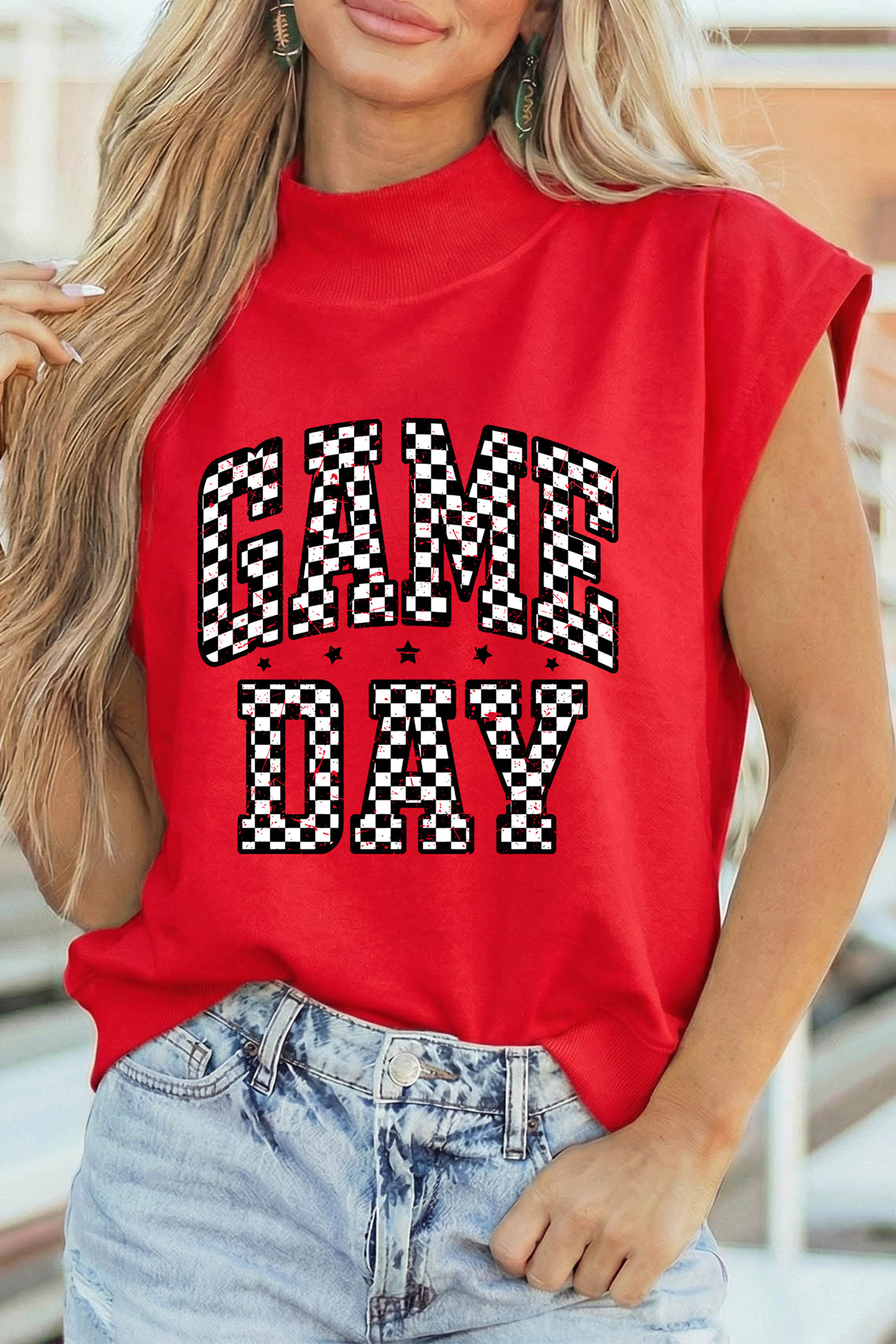 Racing Red Graphic Tees
